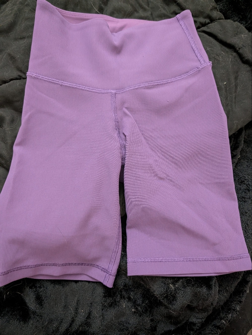 Purple 7'ribbed TNA Shorts Worn Once Perfect Condition Size Xxs